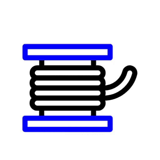 GIF représentant une bobine de fil