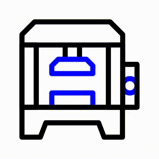GIF représentant une machine de presse